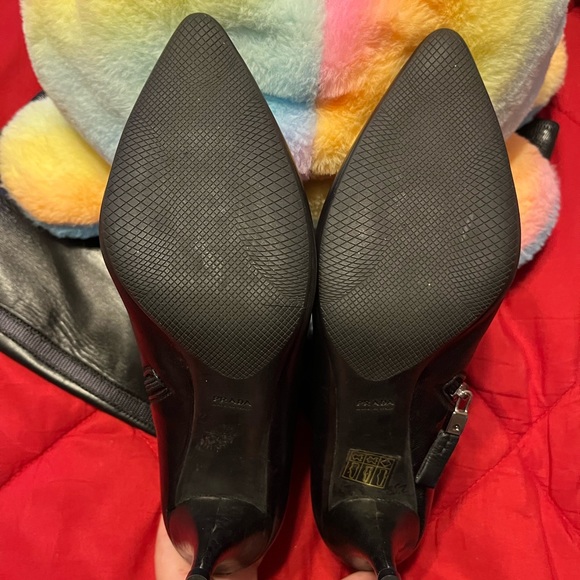 EUC PRADA Nappa Soft Leather Stretch Boots 10.5/40 1/2 - Picture 6 of 16